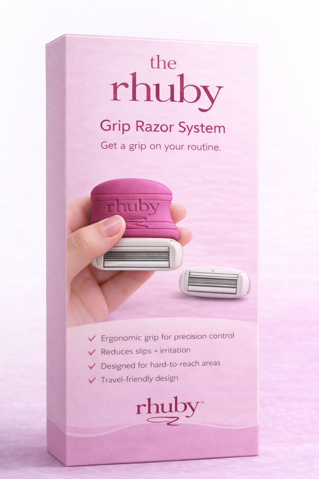 The Rhuby - Worlds First Grip-Focused Razor